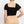 Back Shirred Ruffled Lace - up Crop Top - Women's top - SmartBuyApparel