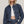 Button Down Stripe Denim Short Jacket - | SmartBuyApparel