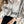 Chain Print Drop Shoulder Loose Fit Blouse - | SmartBuyApparel