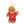 Christmas Gingerbread Seed Beaded Keychain - | SmartBuyApparel