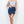 Criss - cross Distressing Hem Skirt - Skirt - SmartBuyApparel