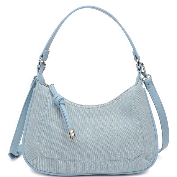 Fashion Denim Texture Shoulder Crossbody Bag - | SmartBuyApparel