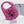 Faux Leather Big Flower Handle Bag - | SmartBuyApparel