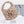Faux Leather Big Flower Handle Bag - | SmartBuyApparel
