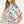 Floral Print Short Sleeve Top With Waist Tie - Top - SmartBuyApparel