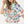 Floral Print Short Sleeve Top With Waist Tie - Top - SmartBuyApparel