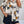 Geometric Print Short Sleeve Collar Button Blouse - | SmartBuyApparel