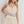 Knit Laced Buttoned Shoulder Strap Women's Top - Type: Women's top - SmartBuyApparel