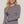 Long sleeve crew neck stripe sweater - Women's sweater - SmartBuyApparel