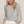 Long Sleeve Split Round Neck Stripe Woven Shirt - Women's shirt - SmartBuyApparel