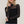 Long Slv Mesh Panel Detail Sweater Top - Top - SmartBuyApparel
