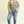 Novelty Knit And Solid Knit Mixed Loose Top With Drop Down Shoulder - Women's top - SmartBuyApparel