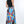 Pleated Print Maxi Skirt With Leather Waist Band - Skirt - SmartBuyApparel