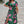 Plus Floral Short Sleeve Split Belted Midi Dress - | SmartBuyApparel