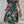 Plus Floral Short Sleeve Split Belted Midi Dress - | SmartBuyApparel