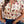 Plus Heart Print Button Down Batwing Sleeve Blouse - | SmartBuyApparel