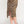 Plus Leopard Prt Asym Skirt W/ Buckle - | SmartBuyApparel