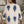 Plus V Neck Geo Print Puff Sleeve Blouse - | SmartBuyApparel