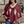 Plus V Neck Geo Print Puff Sleeve Blouse - | SmartBuyApparel