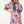 Print Midi Dress With Polka Dot Finish - Dress - SmartBuyApparel