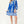 Printed 3/4 Sleeve Dress With Tassel Tie And Fringe Detail On Hem - Dress - SmartBuyApparel