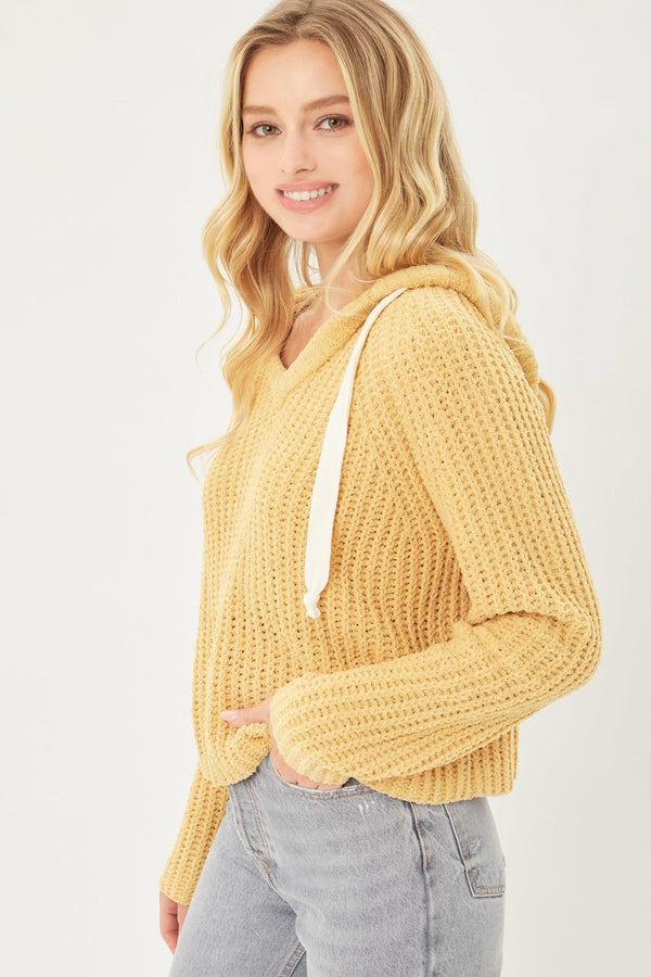 Pullover Hoodie Sweater Top - Women's sweater - SmartBuyApparel