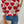Round Neck Heart Shape Pearl Beads Knit Sweater - | SmartBuyApparel