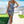Ruched Allover Print Drawstring Split Thigh Dress - | SmartBuyApparel