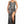 Ruched Side Slit Lace - up Maxi Dress - Dress - SmartBuyApparel