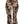 Side Ruffle Detailed Printed Mesh Pants - | SmartBuyApparel