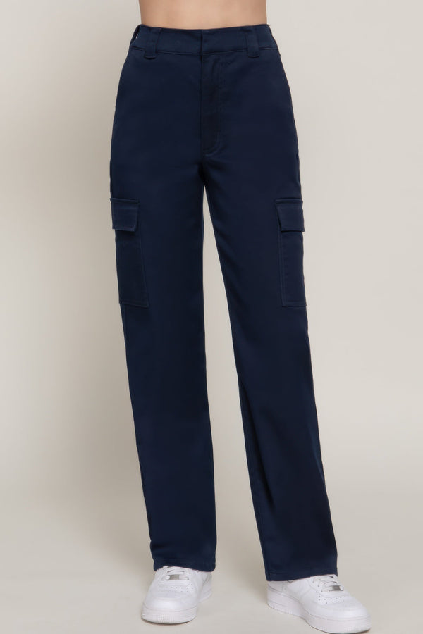 Straight Fit Long Pants - | SmartBuyApparel