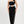 Stripe Tapping Contrast Elastic Band Toppants Set - Women's set - SmartBuyApparel