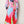 Vibrant Abstract Pleated Caftan Style Dress - | SmartBuyApparel