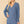 Waffle Knit And Woven Print Mixed Hi - Low Flowy Tunic Top - Women's top - SmartBuyApparel
